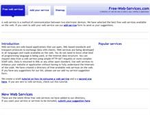 Tablet Screenshot of free-web-services.com